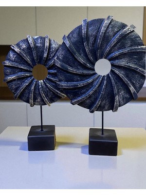 Gitti Gitti Pervane Siyah Efektli Ikili Kaideli Dekor Seti