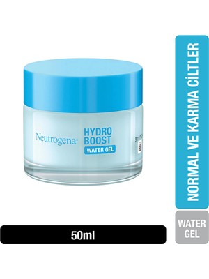 3Ecoswear Neutrogena Hydro Boost Water Gel Nemlendirici Çok Renkli Kumaş Malzemesi ile Normal Ciltler İçin 50 ml
