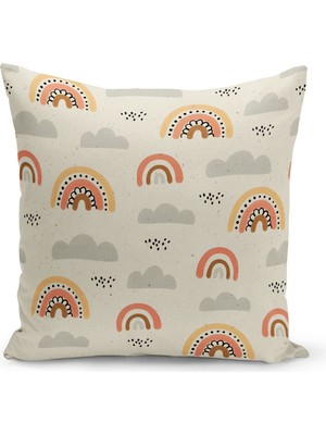 Filamente Çocuk Bebek Odası Dijital Baskılı Kırlent Kılıfı