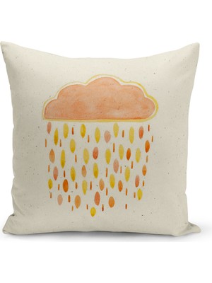 Filamente Çocuk Bebek Odası Dijital Baskılı Kırlent Kılıfı