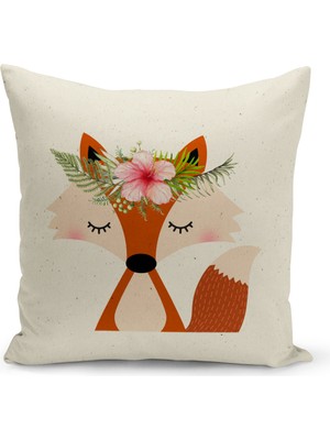 Filamente Çocuk Bebek Odası Dijital Baskılı Kırlent Kılıfı