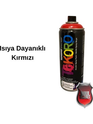 Akrilik Sprey Boya Tekoro 400 ml – Metal, Plastik, Ahşap Cam ve Oto Yüzeylere Uygun Renkler