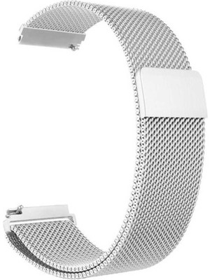 bbtech Huawei Watch Gt 6 41 mm Uyumlu Metal Hasır Örgü Kordon Gt6 41MM Mıknatıslı Stainless Steel 18MM Kayış