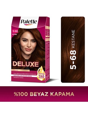 Palette Deluxe Saç Boyası 5-68 Kestane