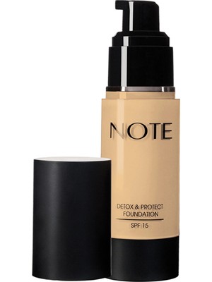 Note Detox & Protect Foundation Fondöten 02 Natural Beige