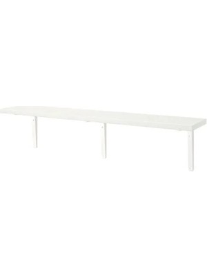 IKEA Bergshult/tomthult Duvar Rafı, Beyaz, 120X20 cm