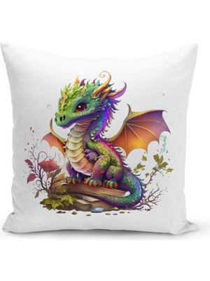 Filamente Çocuk Bebek Odası Dijital Baskılı Kırlent Kılıfı