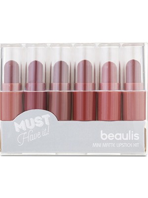 Beaulis Must Have It Mini Mat Ruj Kiti 227 Favourites