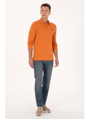 U.S. Polo Assn. Erkek Mavi Straight Jean Pantolon 50308293-DN0030