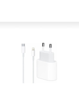 Apple Iphone 14, 14 Pro,14 Pro Max Şarj Aleti Seti (20W Adaptör ve Lightning Kablo 1m)