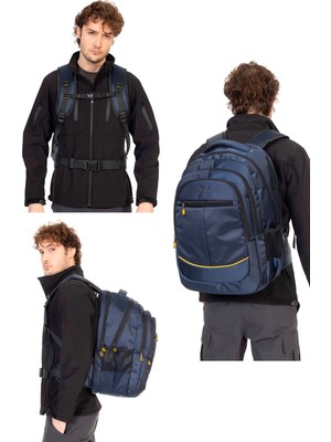 Dada 17,3 Inç Laptop Sırt Çantası 60 Litre Su Geçirmez Kumaş Darbe Emici Koruma Dada 09