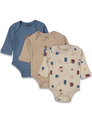 Necix's 251070 Bebek Shapehant Uzun Kollu 3'lü Body