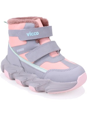 Vicco Fon 946F25K442 Pudra Ortopedik Günlük Kız Çocuk Spor Bot