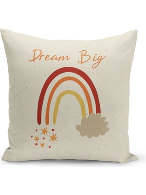 Filamente Çocuk Bebek Odası Dijital Baskılı Kırlent Kılıfı