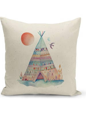 Filamente Çocuk Bebek Odası Dijital Baskılı Kırlent Kılıfı