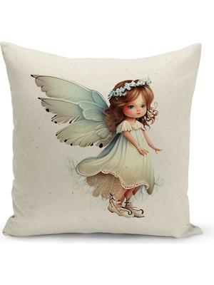 Filamente Çocuk Bebek Odası Dijital Baskılı Kırlent Kılıfı