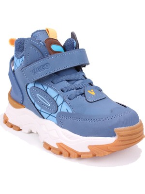 Vicco Tura 946F25K437 Mavi Ortopedik Günlük Erkek Çocuk Spor Bot