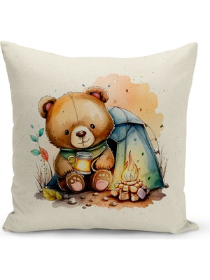 Filamente Çocuk Bebek Odası Dijital Baskılı Kırlent Kılıfı