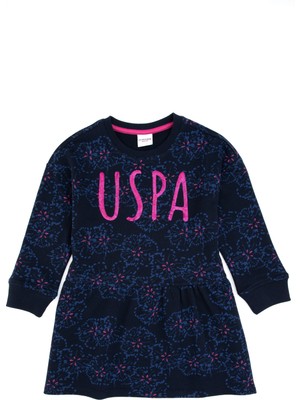 U.s. Polo Assn. Kız Çocuk Lacivert Elbise (Örme) 50318801-VR033