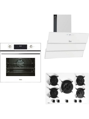 Teka Ankastre Set Beyaz (Hak 629 Wh Autoperfect -Tvt 90-Gbc 75030 Wh)