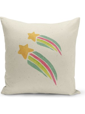 Filamente Çocuk Bebek Odası Dijital Baskılı Kırlent Kılıfı