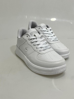 2542 Wickers Beyaz-Beyaz Poli Taban Bayan Spor Ayakkabısı