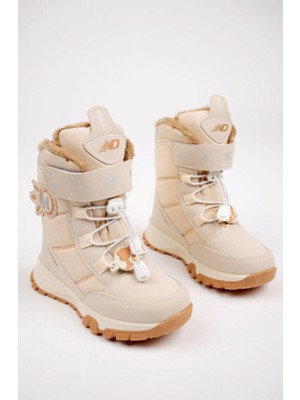 Cozi Company Dayanıklı Su Geçirmez  Ortopedik  Cırtlı,kız Çocuk Kar Botu Ayakkabı