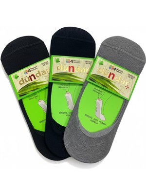 Dündar Unisex Erkek-Kadın Babet Çorap 6'lı Paket