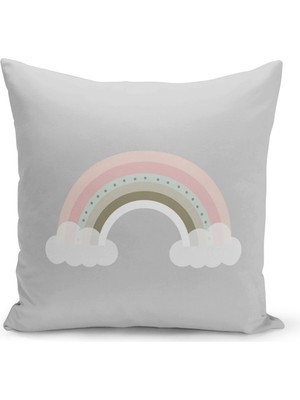 Filamente Çocuk Bebek Odası Dijital Baskılı Kırlent Kılıfı