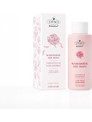 Otacı Gül Kürü Doğal Gül Suyu 150 ml