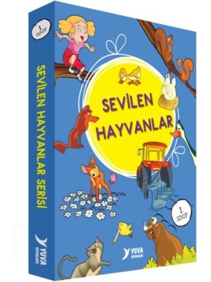 Kyops Sevilen Hayvanlar Serisi 1. Sınıf Düz Yazılı 10 Kitap