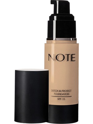 Note Detox & Protect Foundation Fondöten 01 Beige
