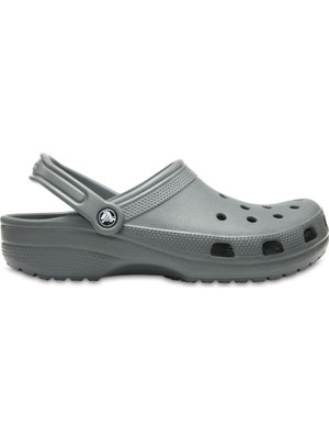 Crocs Classic Clog Erkek Terlik - Gri Hafif ve Nefes Alabilir Su Dostu Tasarım