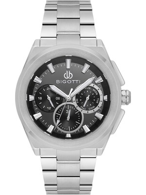 Bigotti Erkek Kol Saati ESBG.B.10627-2 Metal Kordon 45 mm Kasa Çapı