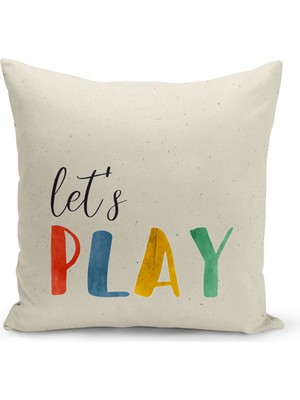 Filamente Çocuk Bebek Odası Dijital Baskılı Kırlent Kılıfı