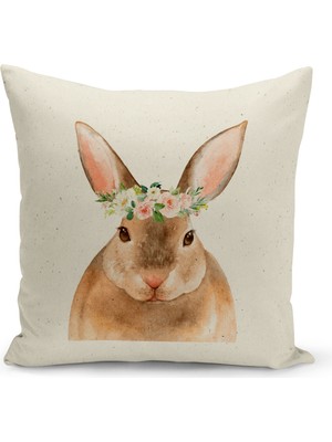 Filamente Çocuk Bebek Odası Dijital Baskılı Kırlent Kılıfı