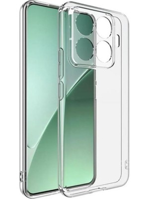 Adige Xiaomi 15T Pro Kılıf Silikon Şeffaf