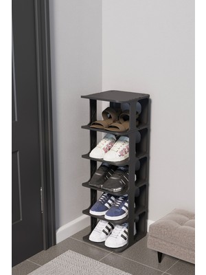 Online Home Market Omas Lüks 5 Katlı Ayakkabılık Düzenleyici Organizer – Portatif ve Şık Tasarım
