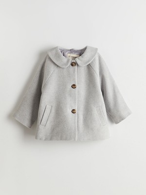 Lc Waikiki Yeni Sezon Bebe Yaka Kaşe Kız Çocuk Mont