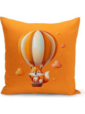 Filamente Çocuk Bebek Odası Dijital Baskılı Kırlent Kılıfı