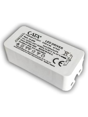 Cata Ct 2587 60X60 Panel Driver Trafo Jaklı 40 - 60 W