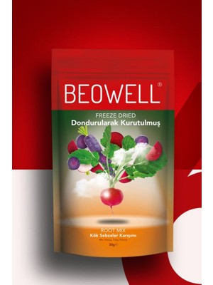 Beowell Rot Mix 6'lı Set Mor Havuç, Turp ve Pancar Kök Sebzeler Karışımı