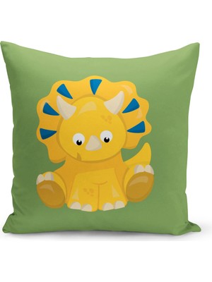 Filamente Çocuk Bebek Odası Dijital Baskılı Kırlent Kılıfı