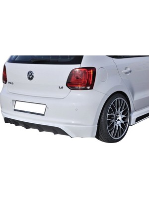 X Power Tuning Volkswagen Polo 6r (2010-2014) Makyajsız Uyumlu Arka Tampon Eki (Plastik)