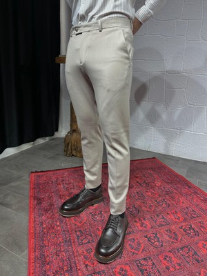 Sardınelli Özel Tasarım Yandan Cepli Kumaş Pantalon