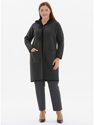 Selen Füme Kadın Hırka 25KSL4181