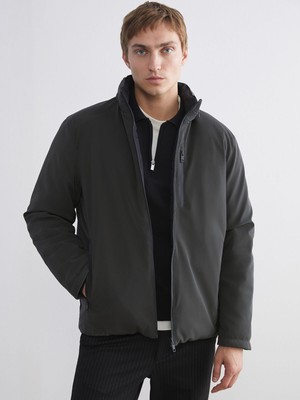 Lc Waikiki Yeni Sezon Standart Kalıp Dik Yaka Erkek Şişme Mont