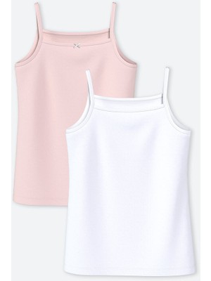 Lc Waikiki Yeni Sezon Kare Yaka Kız Çocuk Atlet 2'li