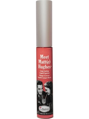 Thebalm Meet Matt(E) Hughes Likit Mat Ruj Honest