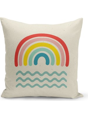 Filamente Çocuk Bebek Odası Dijital Baskılı Kırlent Kılıfı